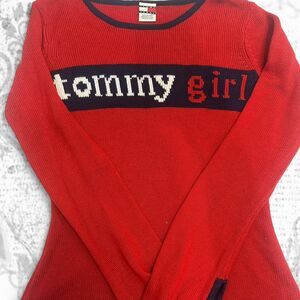 Tommy-hilfiger Women's Red T-shirt